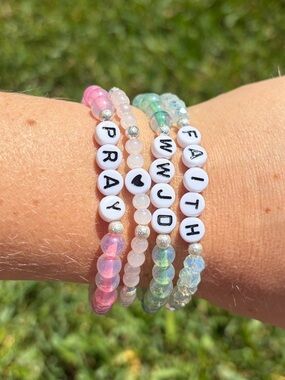 {Handmade} Inspirational Bracelet Set